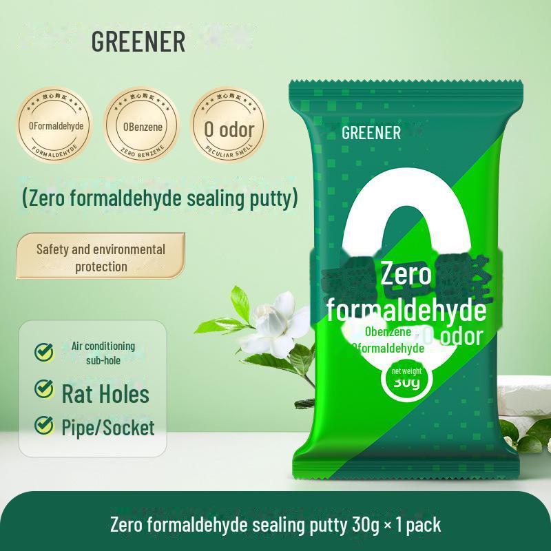 Green Forest Zero Formaldehyde Waterproof & Mildew-Proof Caulking Mud for Pipes & Sealing
Green Forest Zero Formaldehyde Waterproof & Mildew-Proof Caulking Mud for Pipes & Sealing