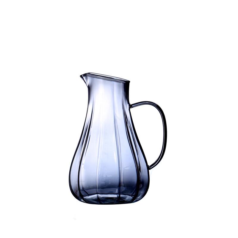 Colored Vertical Stripe Glass Cold Beverage Pitcher
Colored Vertical Stripe Glass Cold Beverage Pitcher