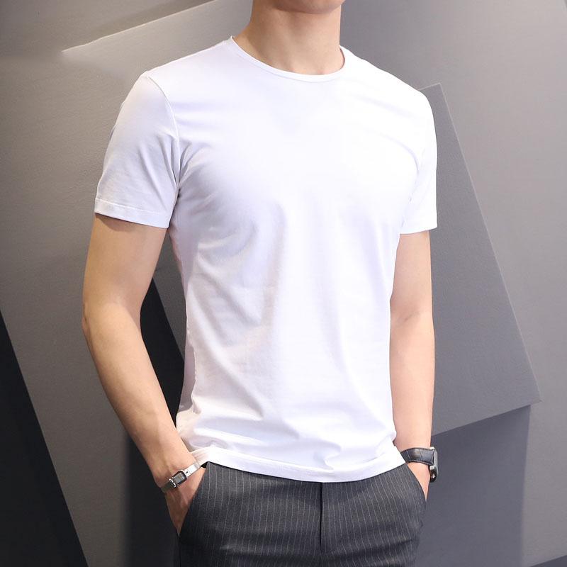 Men s Short-Sleeve Ice Silk Crew Neck Slim-Fit T-Shirt, Summer Korean Style, White Solid Color. XL белый
Men s Short-Sleeve Ice Silk Crew Neck Slim-Fit T-Shirt, Summer Korean Style, White Solid Color. XL белый