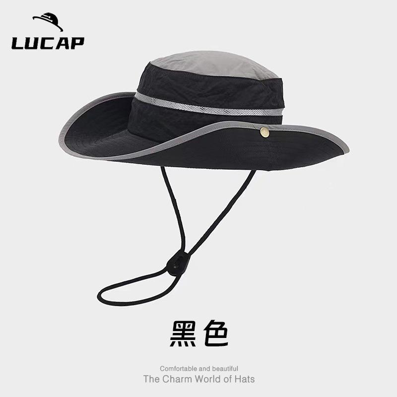Outdoor climbing bucket hat quick drying sunshade big brim sun hat camping hiking big head circumference hiking mountain hat men чорний
Outdoor climbing bucket hat quick drying sunshade big brim sun hat camping hiking big head circumference hiking mountain hat men чорний