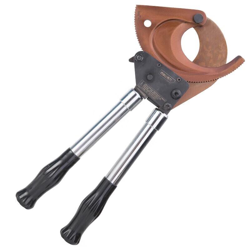 Deli Ratchet Cable Cutter 75mm
Deli Ratchet Cable Cutter 75mm