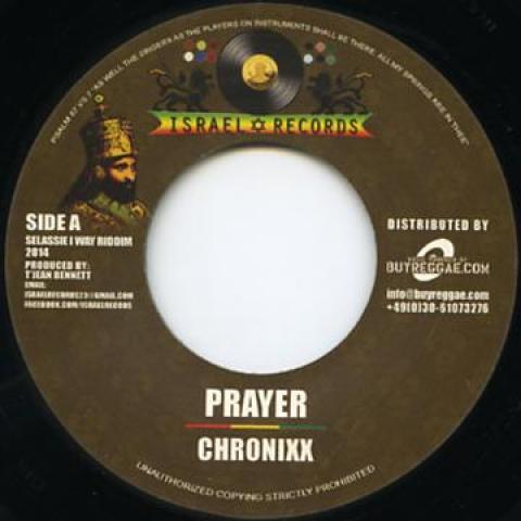 7inch Record CHRONIXX / ZEBI LION - Prayer / Blaze Again IREU001 Israel Records/ 2014 Europe Reggae, Ska & Dub
7inch Record CHRONIXX / ZEBI LION - Prayer / Blaze Again IREU001 Israel Records/ 2014 Europe Reggae, Ska & Dub