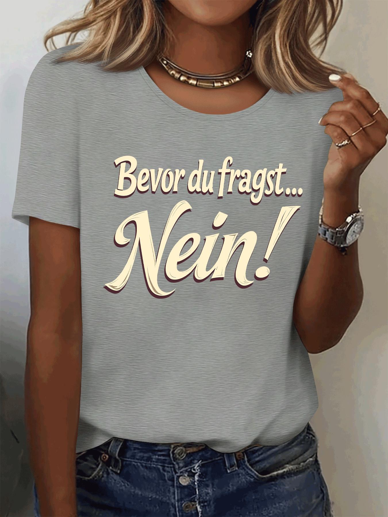 Women S Casual Short Sleeve T-Shirt - ;Bever du Frage. Nei L дубильная кора
Women S Casual Short Sleeve T-Shirt - ;Bever du Frage. Nei L дубильная кора
