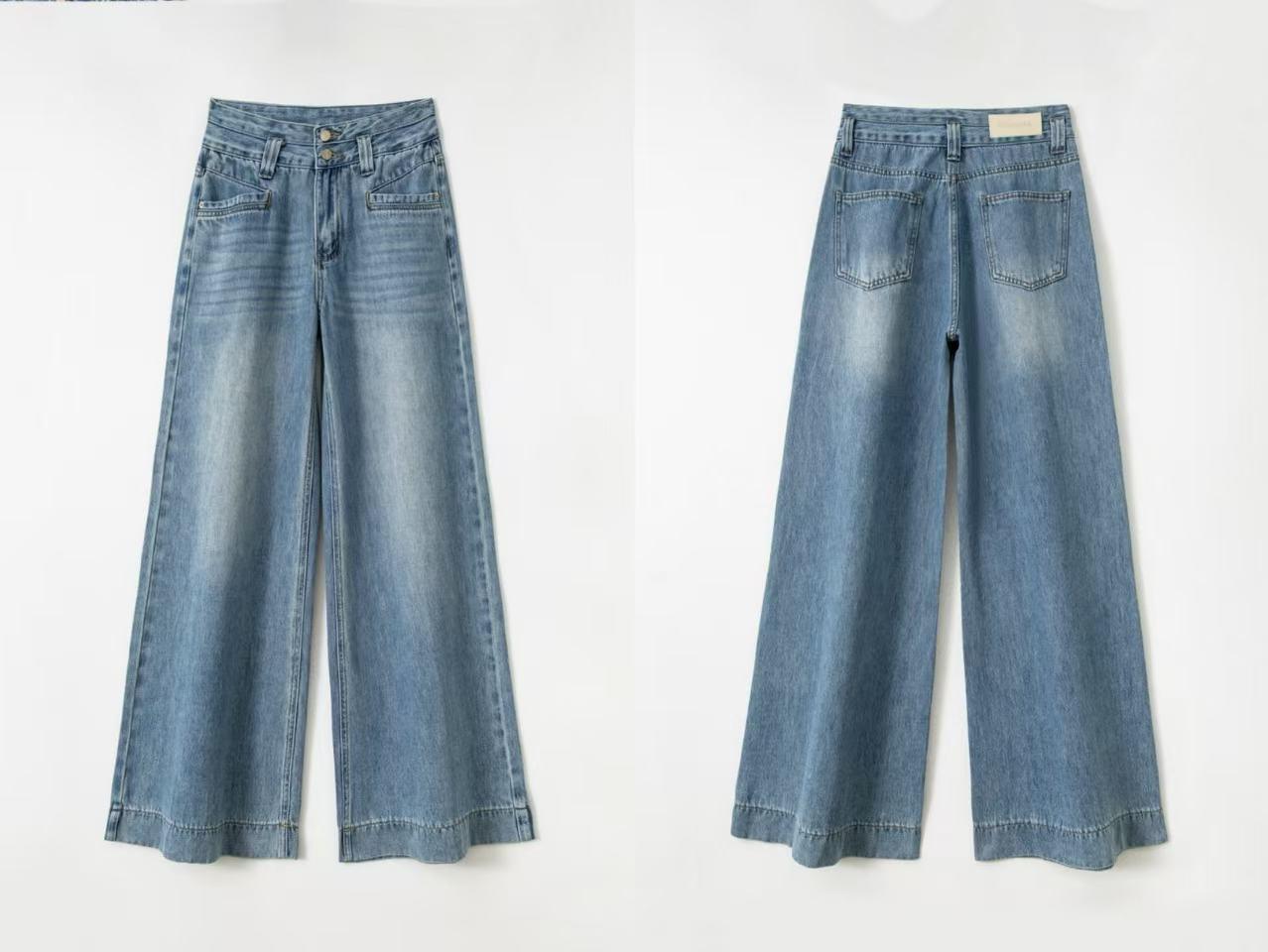 High-Waisted Double-Waistband Tencel Wide-Leg Pants - Slimming, Leg-Lengthening Summer Trousers 2XL
High-Waisted Double-Waistband Tencel Wide-Leg Pants - Slimming, Leg-Lengthening Summer Trousers 2XL