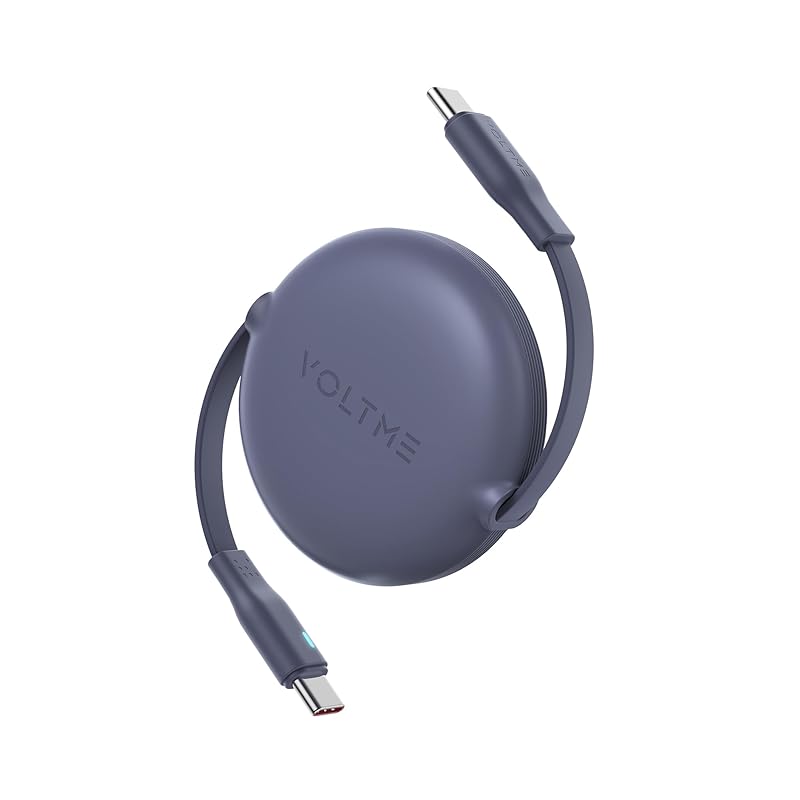 Кабель типа C VOLTME Скручивающийся, двухпроводной, 1 м, USB-C до 60 Вт, быстрая зарядка PD3.0 Со светодиодной подсветкой Передача данных по USB Type C 480 Мбит/с Не спутывается
Кабель типа C VOLTME Скручивающийся, двухпроводной, 1 м, USB-C до 60 Вт, быстрая зарядка PD3.0 Со светодиодной подсветкой Передача данных по USB Type C 480 Мбит/с Не спутывается