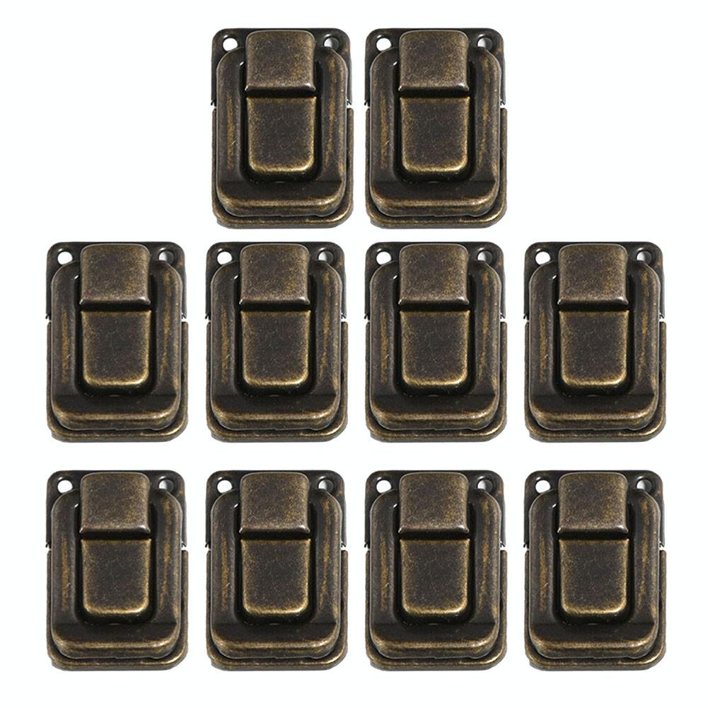 Retro Antique Latch Clasp Wooden Box Buckle Wooden Box Lock 10PCS коричневий
Retro Antique Latch Clasp Wooden Box Buckle Wooden Box Lock 10PCS коричневий