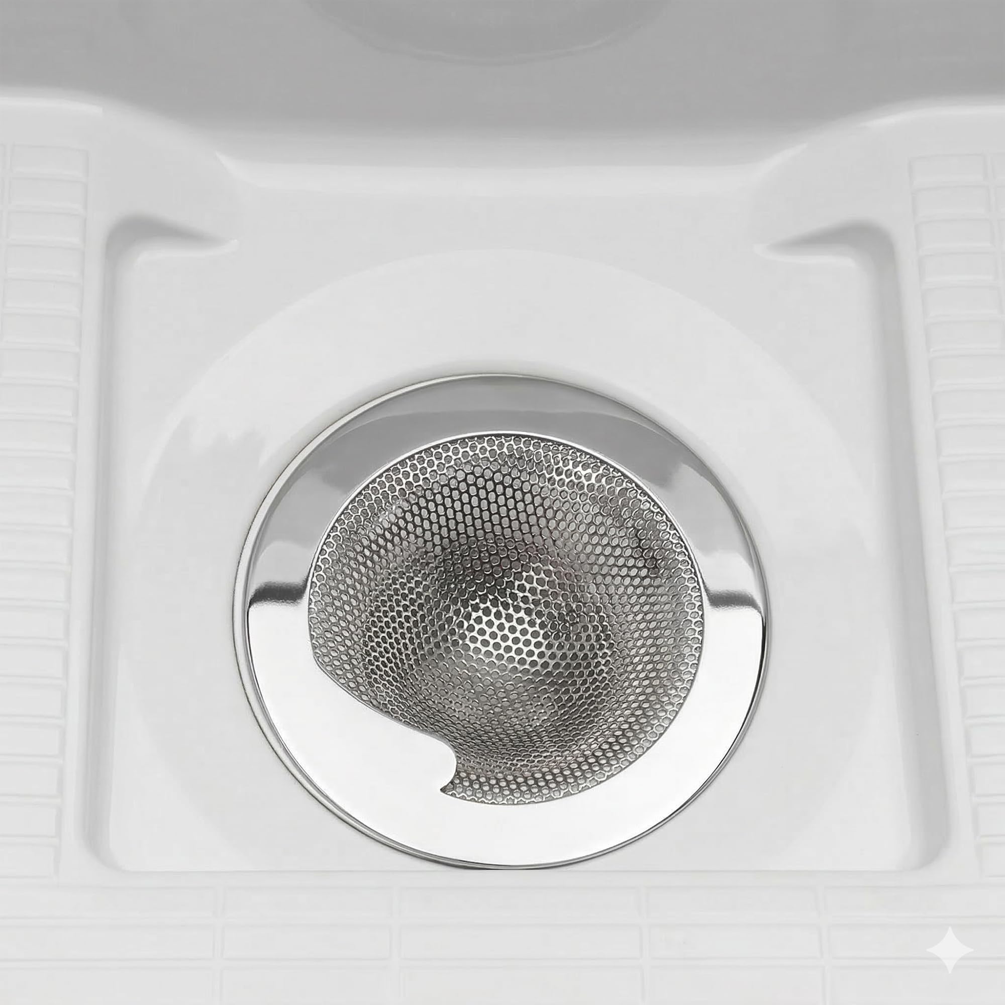 Simply place it Antibacterial hair approximately 102mm in for unit Made in KEEPFINE SUS304 stainless Drain strainer for down. catcher, diameter,
Simply place it Antibacterial hair approximately 102mm in for unit Made in KEEPFINE SUS304 stainless Drain strainer for down. catcher, diameter,