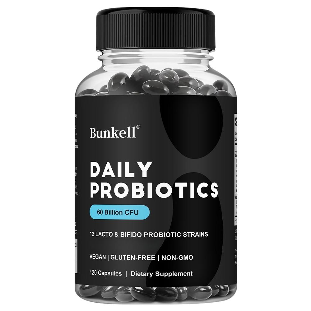 Daily Probiotics 60 Billion Cfu Dietary Supplement, 120 Capsules Per Bottle 120 Capsules
Daily Probiotics 60 Billion Cfu Dietary Supplement, 120 Capsules Per Bottle 120 Capsules