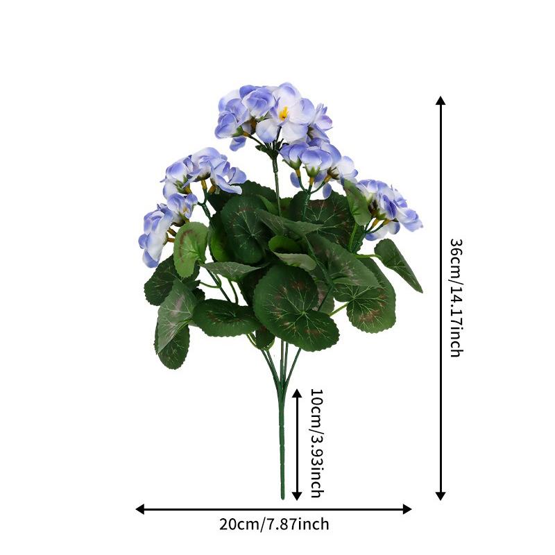 8 Pcs Artificial Geranium Plant Realistic Silk Flowers for Outside UV Resistant Faux Geraniums Flowers for Indoor Outdoor Home Garden Decoration 8 синій
8 Pcs Artificial Geranium Plant Realistic Silk Flowers for Outside UV Resistant Faux Geraniums Flowers for Indoor Outdoor Home Garden Decoration 8 синій