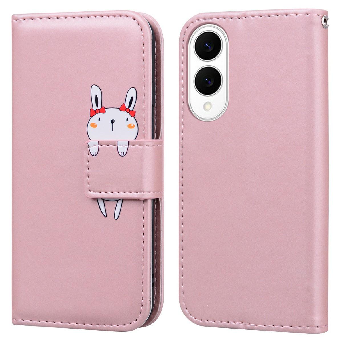 For Samsung Galaxy S25 Edge Case Cartoon Pattern Wallet Leather Phone Cover Pink
For Samsung Galaxy S25 Edge Case Cartoon Pattern Wallet Leather Phone Cover Pink
