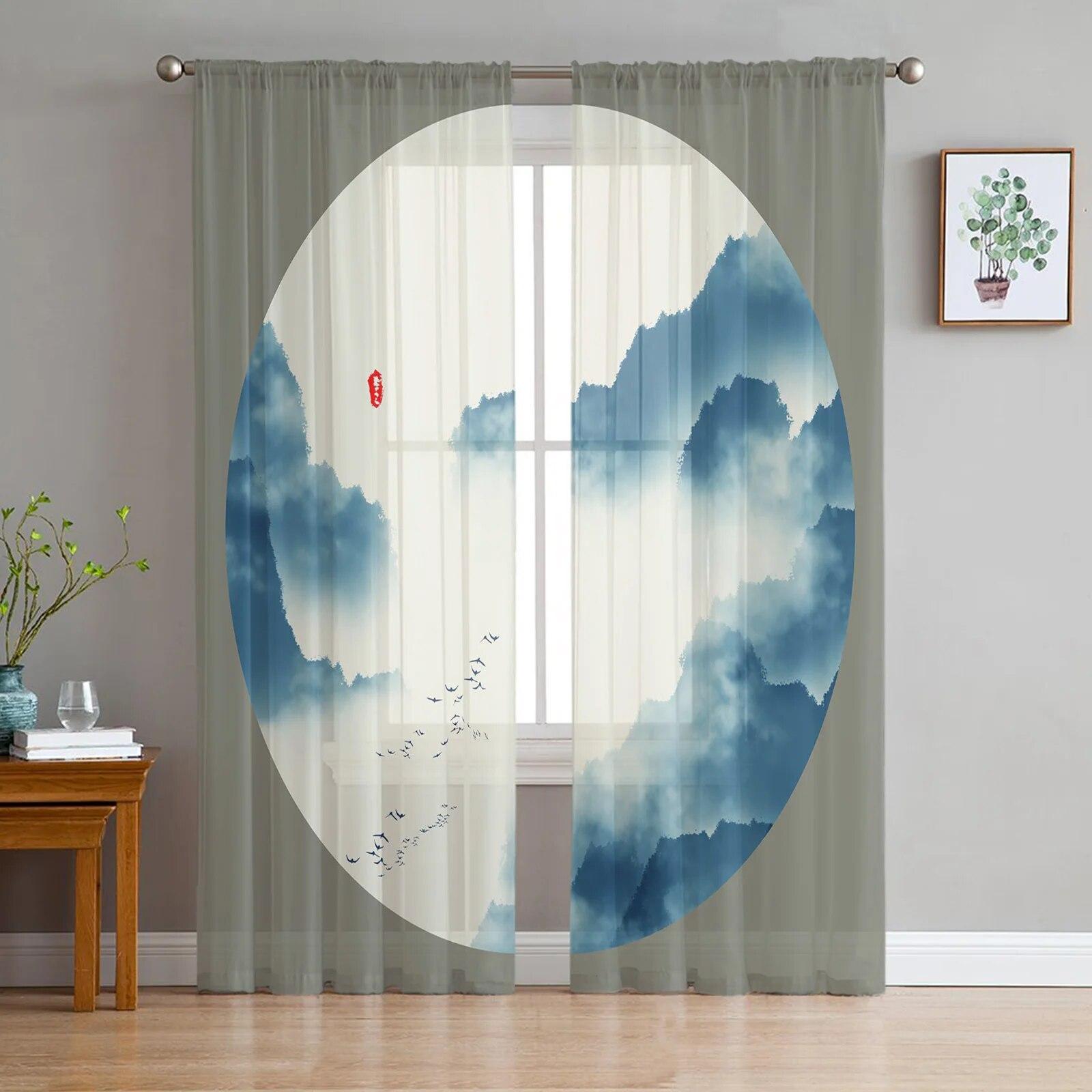 Живопись тушью в китайском стиле 135W x 114H(cm)
Живопись тушью в китайском стиле 135W x 114H(cm)