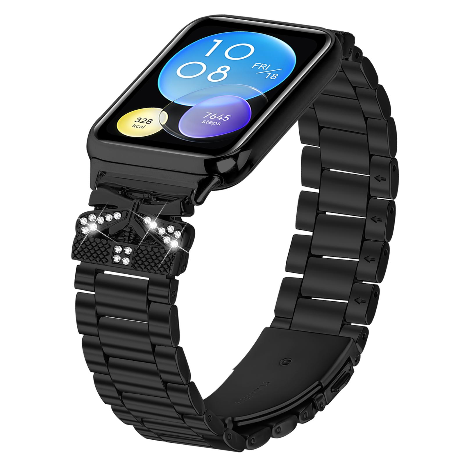 Replacement Strap for Xiaomi Redmi Watch 4 Butterfly Rhinestones Decor Metal Watch Band Black
Replacement Strap for Xiaomi Redmi Watch 4 Butterfly Rhinestones Decor Metal Watch Band Black