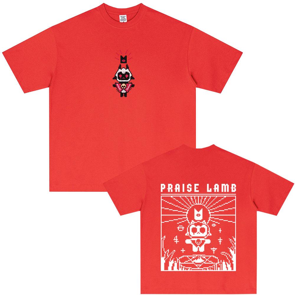 Game Cult of The Lamb Graphic Print Tshirt Summer Unisex Women Casual Soft Cotton Oversized T Shirts Male Cosplay Player Tshirt S
Game Cult of The Lamb Graphic Print Tshirt Summer Unisex Women Casual Soft Cotton Oversized T Shirts Male Cosplay Player Tshirt S