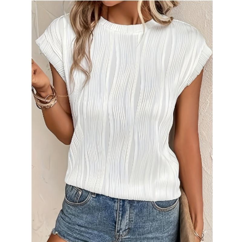 Женская повседневная рубашка с коротким рукавом, модная футболка, дышащая, легкая, удобная, для работы и отдыха L белый
Женская повседневная рубашка с коротким рукавом, модная футболка, дышащая, легкая, удобная, для работы и отдыха L белый