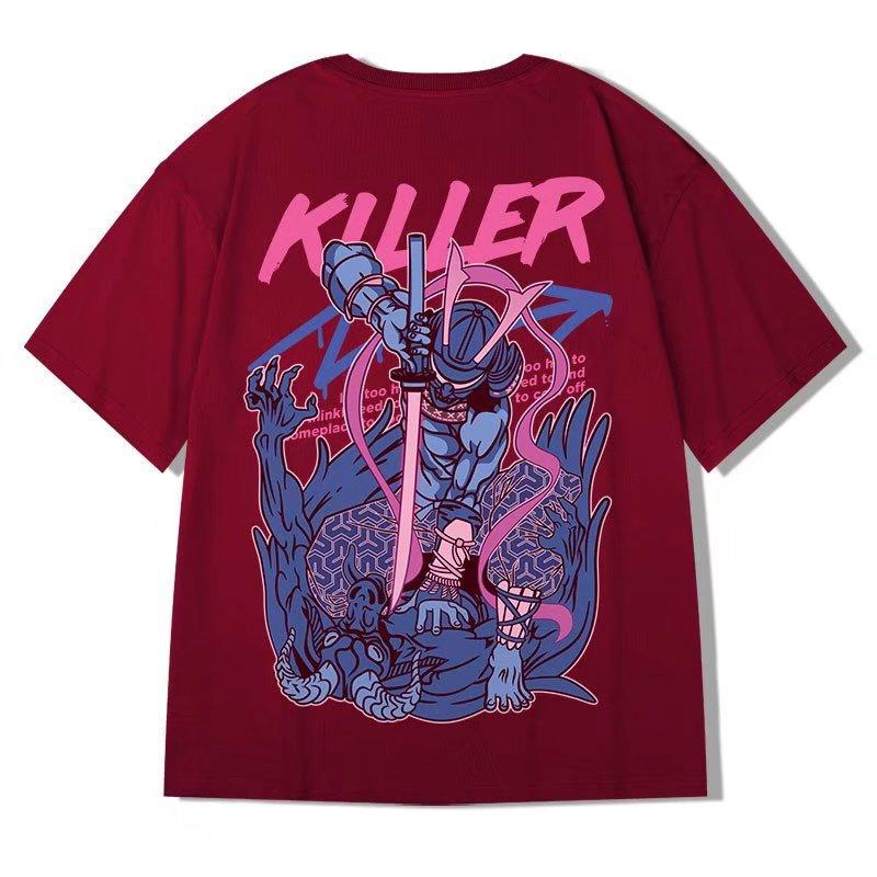 Мужская футболка с короткими рукавами Ins Trend Quarter Sleeve Size Свободный хип-хоп топ
Мужская футболка с короткими рукавами Ins Trend Quarter Sleeve Size Свободный хип-хоп топ