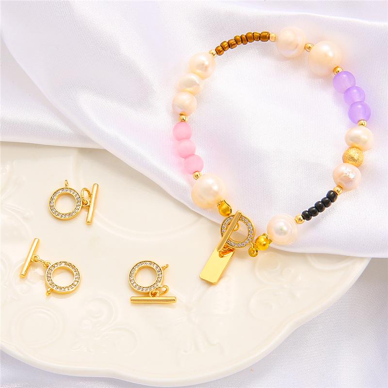 18k Gold-Plated OT Clasp & Connector for Crystal Pearl Necklace and Bracelet DIY Jewelry
18k Gold-Plated OT Clasp & Connector for Crystal Pearl Necklace and Bracelet DIY Jewelry
