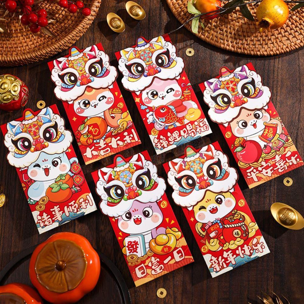 Chinese Style Chinese New Year Red Envelopes Hongbao Good Luck Red Pocket Money Packet Bonus Style 2
Chinese Style Chinese New Year Red Envelopes Hongbao Good Luck Red Pocket Money Packet Bonus Style 2