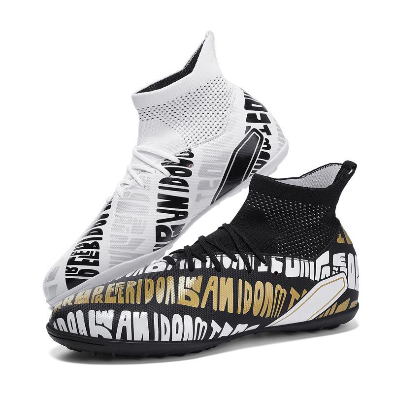 Футбольные бутсы высокие tf сломанные ногти искусственный газон кожаные ноги мальчики и девочки AG длинные ногти соревнования студент тренировочные туфли 45
Футбольные бутсы высокие tf сломанные ногти искусственный газон кожаные ноги мальчики и девочки AG длинные ногти соревнования студент тренировочные туфли 45