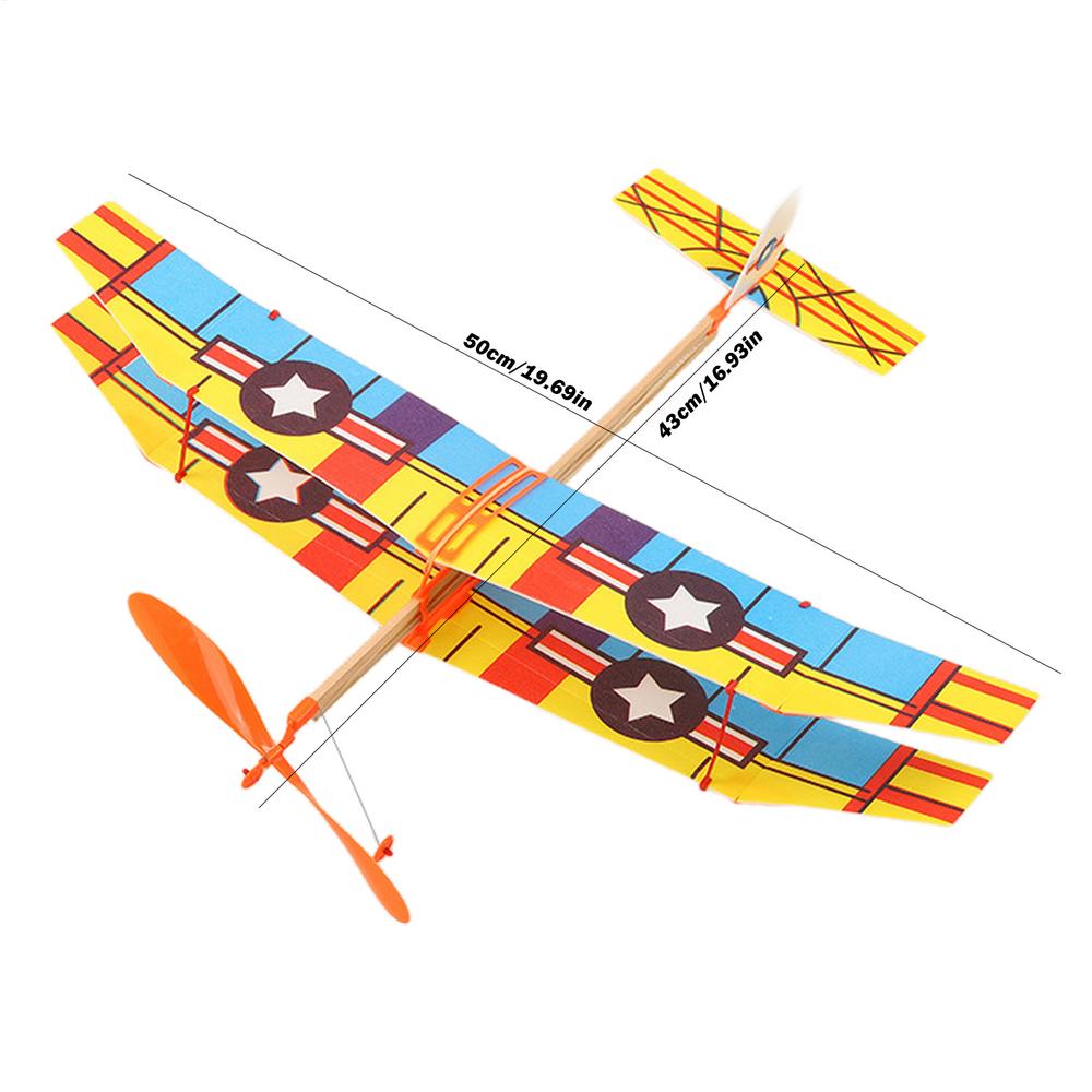 new Educational Toy Christmas Best Gift Powered Flying Glider Elastic Rubber Airplane DIY Foam Aircraft Assembly Plane Model
new Educational Toy Christmas Best Gift Powered Flying Glider Elastic Rubber Airplane DIY Foam Aircraft Assembly Plane Model