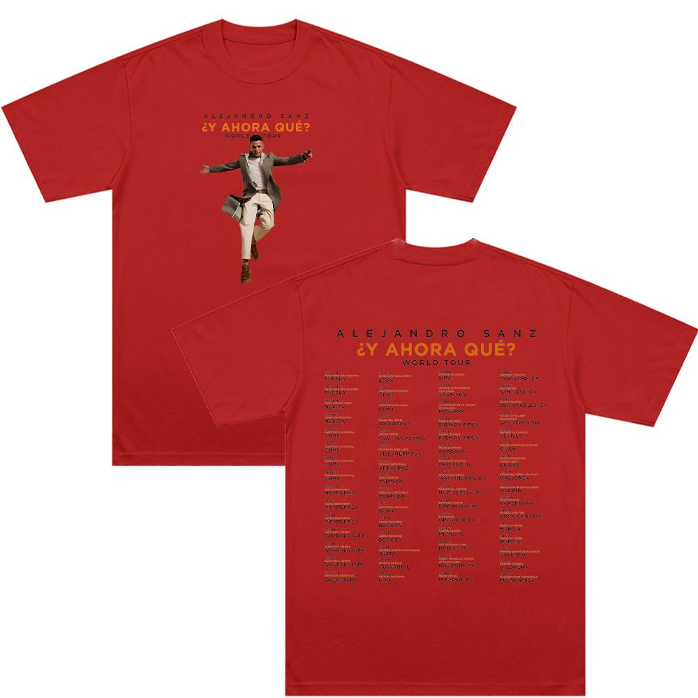 Alejandro Sanz Y AHORA QUE World Tour T-shirt Fashion Tee Oversized Casual Short Sleeve T Shrit Men Women Cotton Streetwear Y2K XXL червоний
Alejandro Sanz Y AHORA QUE World Tour T-shirt Fashion Tee Oversized Casual Short Sleeve T Shrit Men Women Cotton Streetwear Y2K XXL червоний