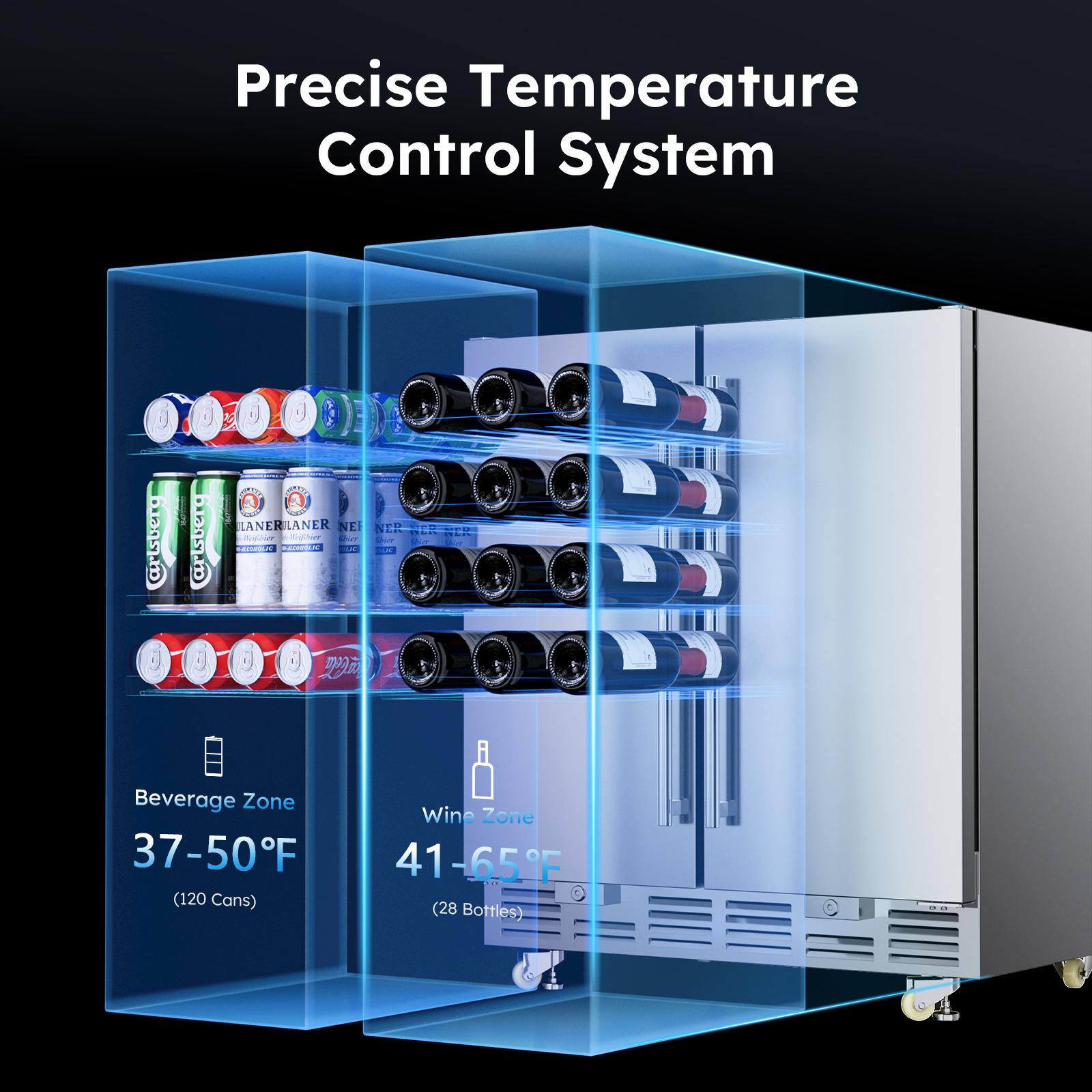 15 inch / 24 inch / 30 inch Beverage Refrigerator Stainless Steel Under Counter Beer Beverage Fridge Indoor/Outdoor Beer Cooler US
15 inch / 24 inch / 30 inch Beverage Refrigerator Stainless Steel Under Counter Beer Beverage Fridge Indoor/Outdoor Beer Cooler US
