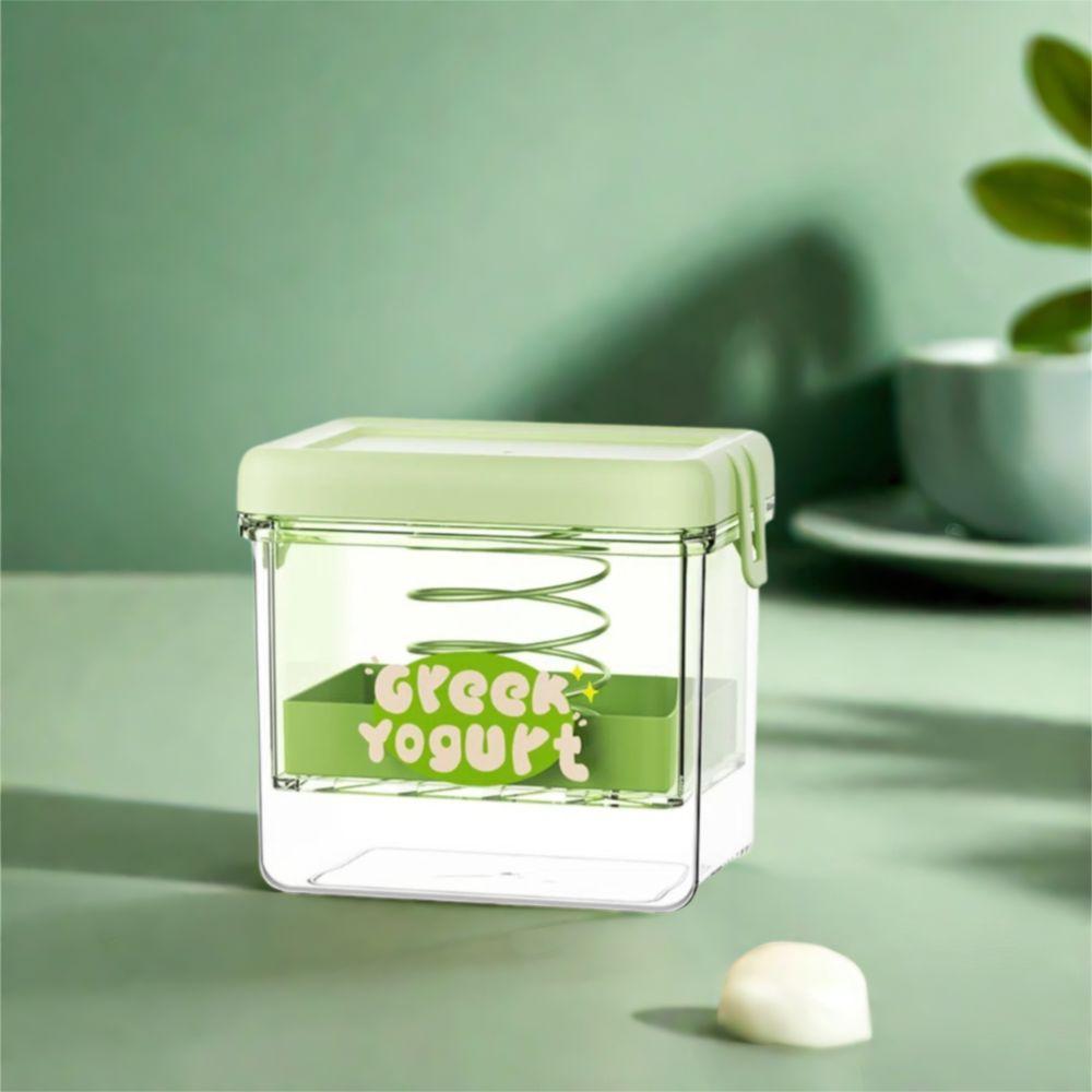 Quickly Dry Yogurt Separation Strainer Cartoon Whey Separator Greek Yogurt Maker Cooking Round-Green
Quickly Dry Yogurt Separation Strainer Cartoon Whey Separator Greek Yogurt Maker Cooking Round-Green