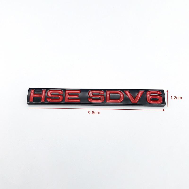 Glossy Black Red White HSE SDV6 Emblem ABS Car Rear Trunk Styling Badge Sticker For SUV Series Accessories HSE SDV6
Glossy Black Red White HSE SDV6 Emblem ABS Car Rear Trunk Styling Badge Sticker For SUV Series Accessories HSE SDV6