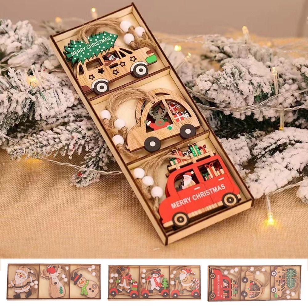 9pcs/set Wood Christmas Tree Hanging Pendant Hanging Wooden Santa Claus Ornament Christmas
9pcs/set Wood Christmas Tree Hanging Pendant Hanging Wooden Santa Claus Ornament Christmas