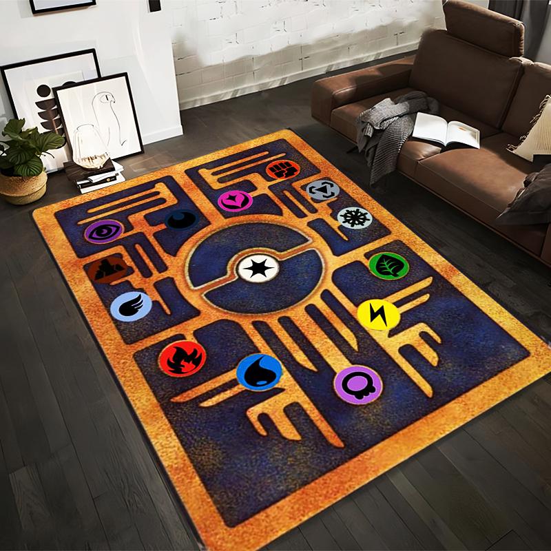 Colorful Game-Inspired Symbol Carpet with Abstract Geometric Design Suitable for use as an anti-slip for living room bedroom sofas 40x60cm( 15x23in )
Colorful Game-Inspired Symbol Carpet with Abstract Geometric Design Suitable for use as an anti-slip for living room bedroom sofas 40x60cm( 15x23in )
