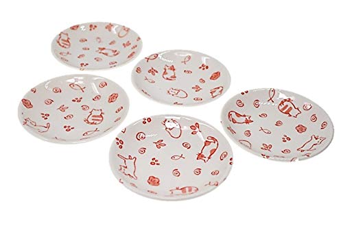 Набор из 5 керамических тарелок Cat 8 см Cat Small Plate Керамика Фарфор Сделано в Японии Mino Ware Cat ACS WEB SHOP Nyankichi Pink
Набор из 5 керамических тарелок Cat 8 см Cat Small Plate Керамика Фарфор Сделано в Японии Mino Ware Cat ACS WEB SHOP Nyankichi Pink