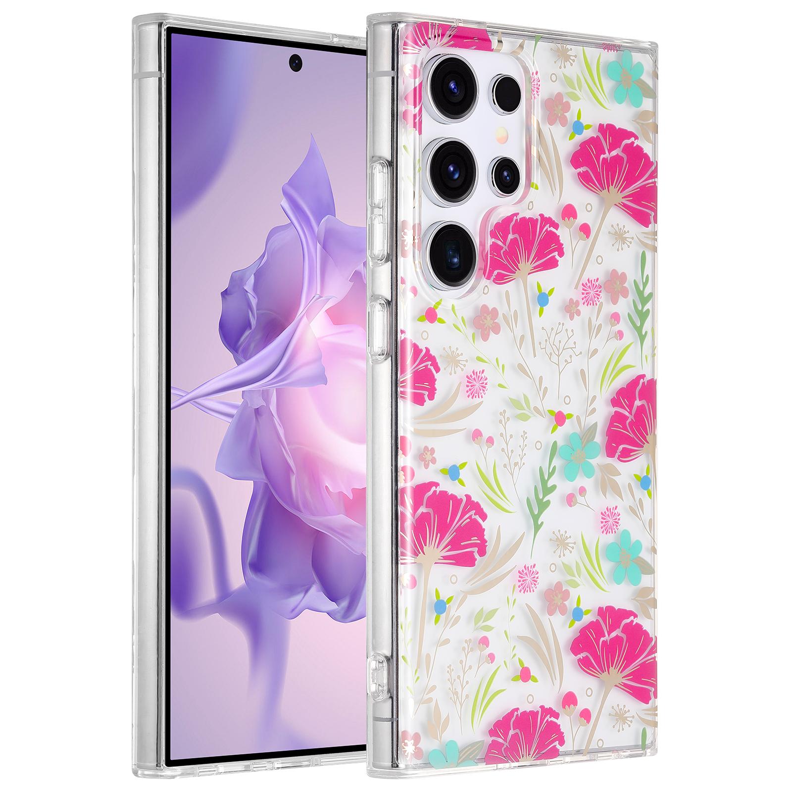 For Samsung Galaxy S24 Ultra Case IMD Floral TPU+PC Protective Phone Cover H
For Samsung Galaxy S24 Ultra Case IMD Floral TPU+PC Protective Phone Cover H