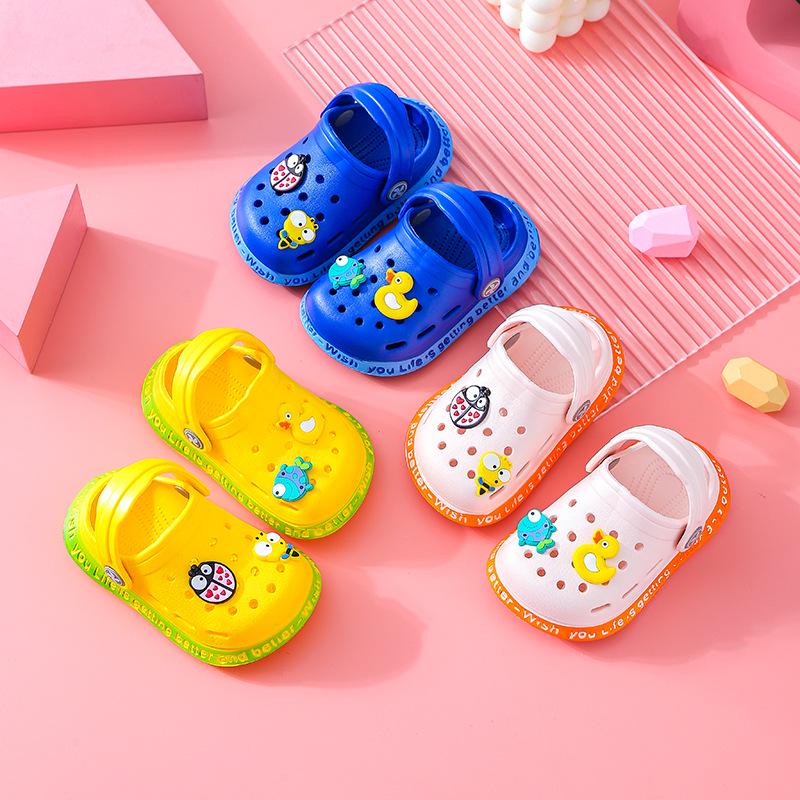 Toddler Cartoon Summer Sandals: Soft, Non-Slip Baby Beach Shoes for Ages 1-3, Boys and Girls Size 25, 15.5cm
Toddler Cartoon Summer Sandals: Soft, Non-Slip Baby Beach Shoes for Ages 1-3, Boys and Girls Size 25, 15.5cm