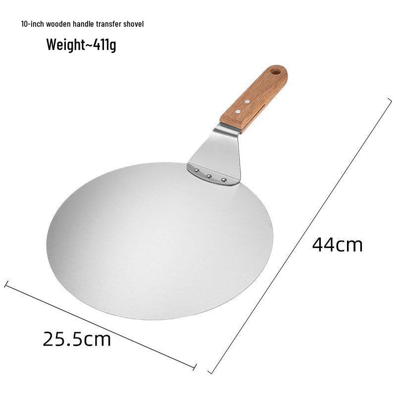10-12 Inch Stainless Steel Pastry Spatula with Oak Handle - Cake Transfer Tool
10-12 Inch Stainless Steel Pastry Spatula with Oak Handle - Cake Transfer Tool
