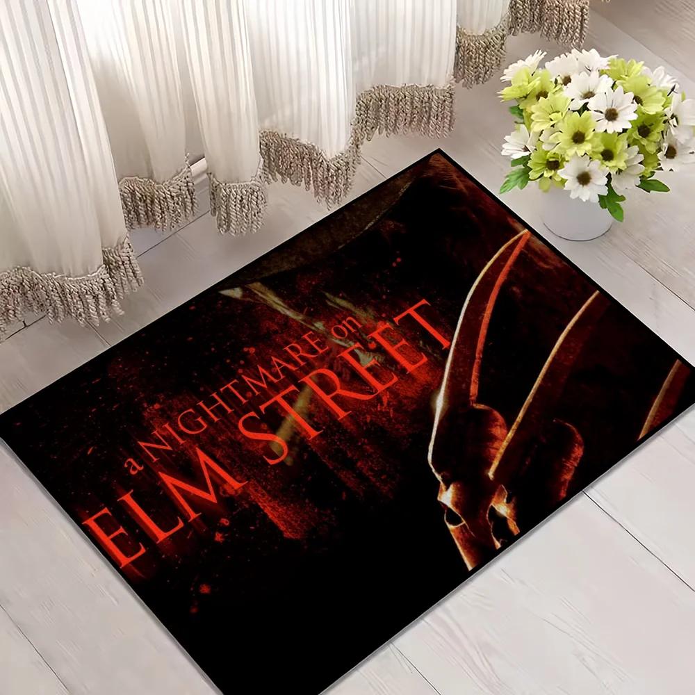 Film K-Krueger F-Freddy Horror Door Mat Welcome Entrance Balcony Bathroom Floor Non-slip Rug Bedroom Carpet Home Decoration 60cm x 90cm
Film K-Krueger F-Freddy Horror Door Mat Welcome Entrance Balcony Bathroom Floor Non-slip Rug Bedroom Carpet Home Decoration 60cm x 90cm