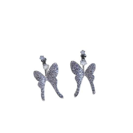New light luxury European and American butterfly stud earrings, advanced sense of personality, simple and versatile, niche temperament earrings
New light luxury European and American butterfly stud earrings, advanced sense of personality, simple and versatile, niche temperament earrings