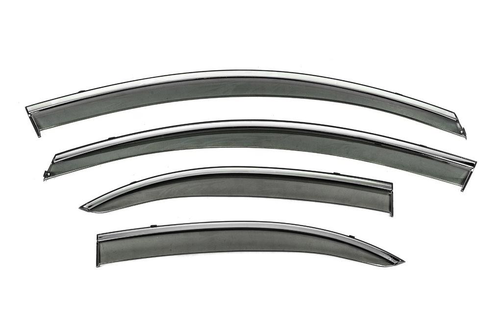 Wind deflectors with chrome Niken Luxury (4 things) for Mitsubishi Lancer X 2008-
Wind deflectors with chrome Niken Luxury (4 things) for Mitsubishi Lancer X 2008-
