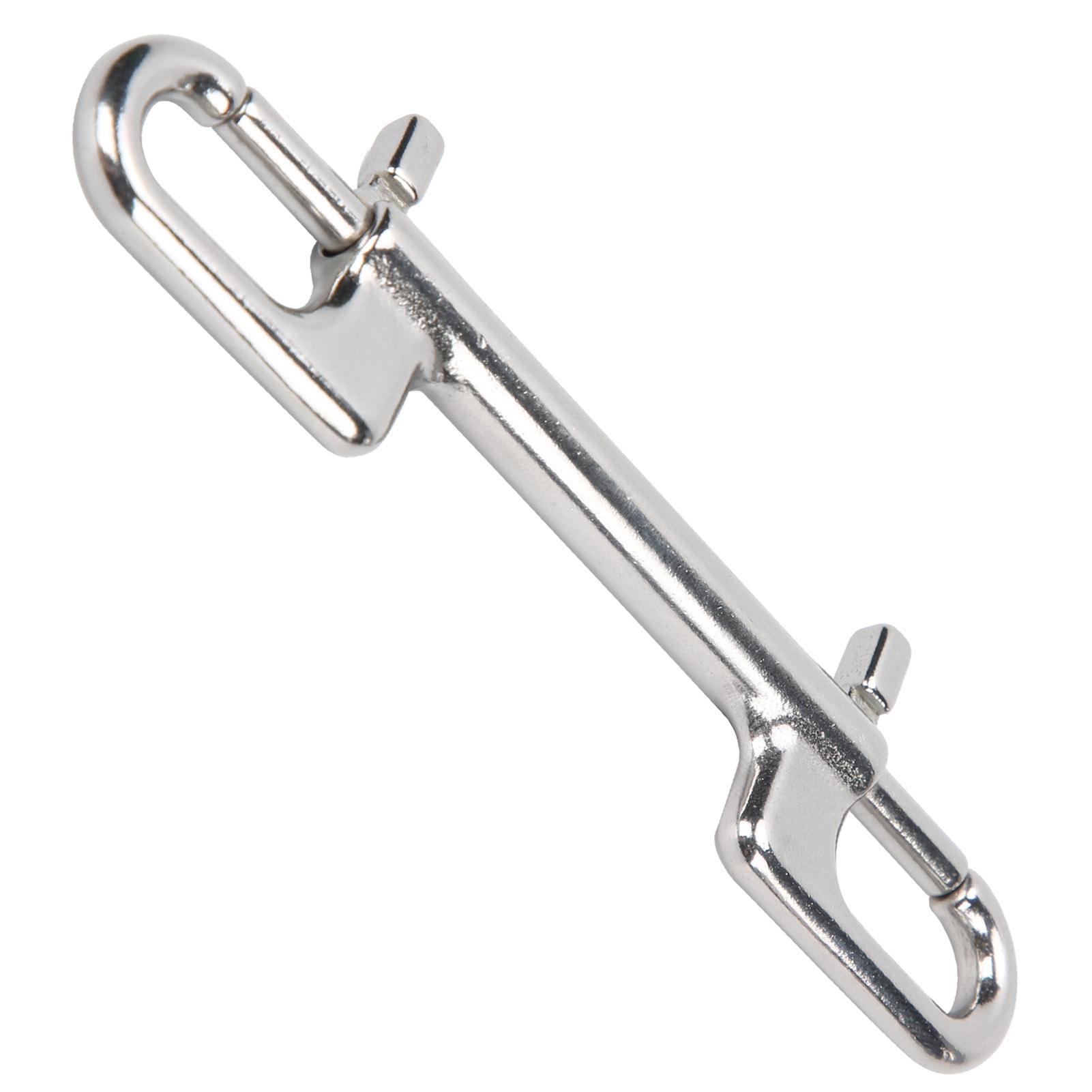 Stainless Steel Diving Double Ended Snap Clips Double Eye Bolt Snap Hooks Buckle
Stainless Steel Diving Double Ended Snap Clips Double Eye Bolt Snap Hooks Buckle