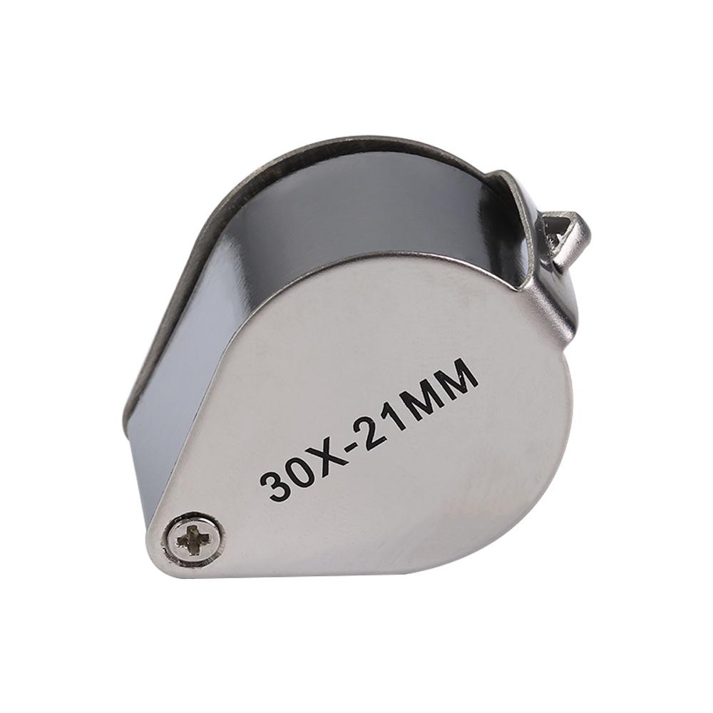 30x21mm New Useful Loop Triplet Glass 30X Glass Loupe Loop Eye Loupe Jewelry Magnifying срібний
30x21mm New Useful Loop Triplet Glass 30X Glass Loupe Loop Eye Loupe Jewelry Magnifying срібний