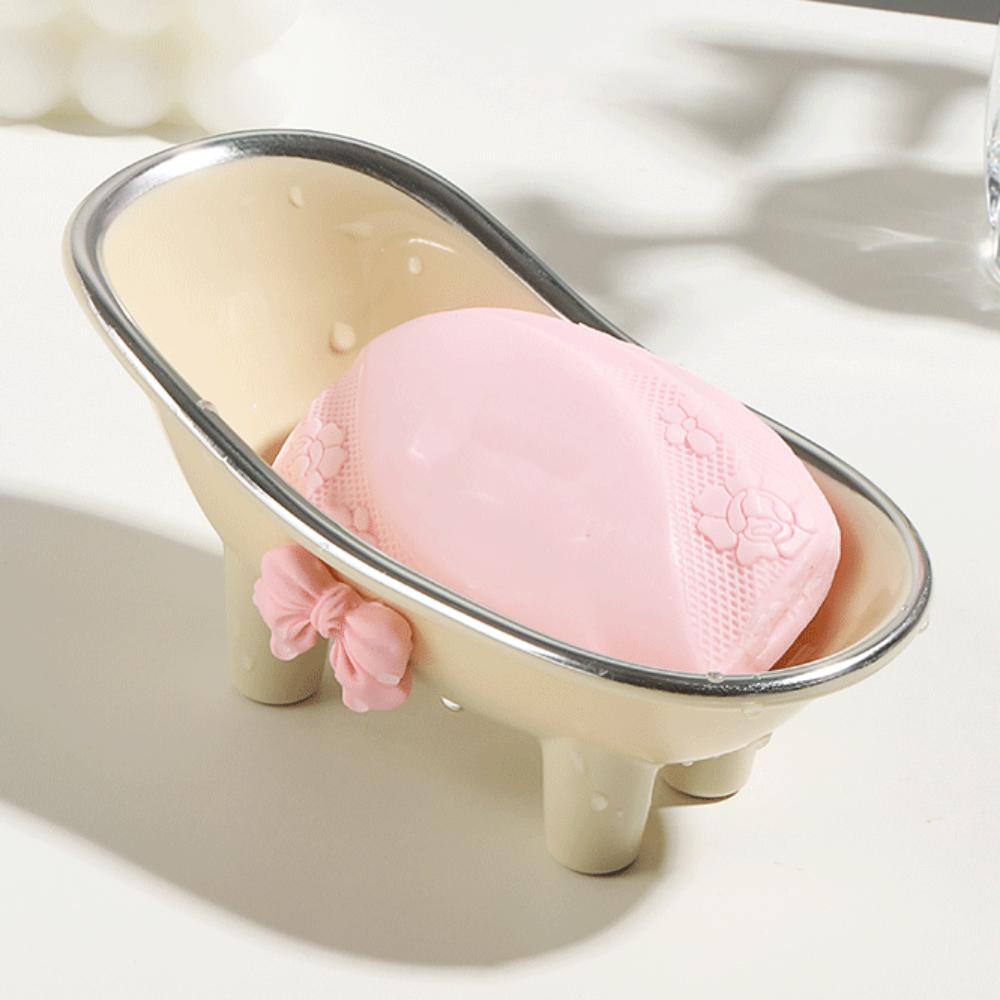 Self Draining Drain Soap Box Multi-Purpose Cute Soap Dish Cute Soap Holder Bathroom Accessories style 2
Self Draining Drain Soap Box Multi-Purpose Cute Soap Dish Cute Soap Holder Bathroom Accessories style 2
