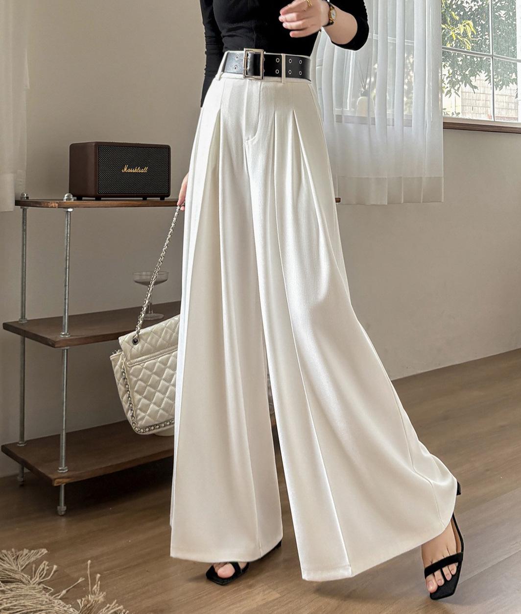 2026 High-Waisted Draped Wide-Leg Suit Pants: Stylish, Elegant, Versatile, Slimming Pleated Design for Women – Perfect for Spring and Summer L белый
2026 High-Waisted Draped Wide-Leg Suit Pants: Stylish, Elegant, Versatile, Slimming Pleated Design for Women – Perfect for Spring and Summer L белый