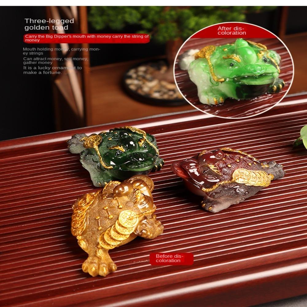 Resin Golden Toad Tea Pet Red Lucky Water Tea Pet Cute Raise Golden Toad Tea Pet Ornaments зелений
Resin Golden Toad Tea Pet Red Lucky Water Tea Pet Cute Raise Golden Toad Tea Pet Ornaments зелений