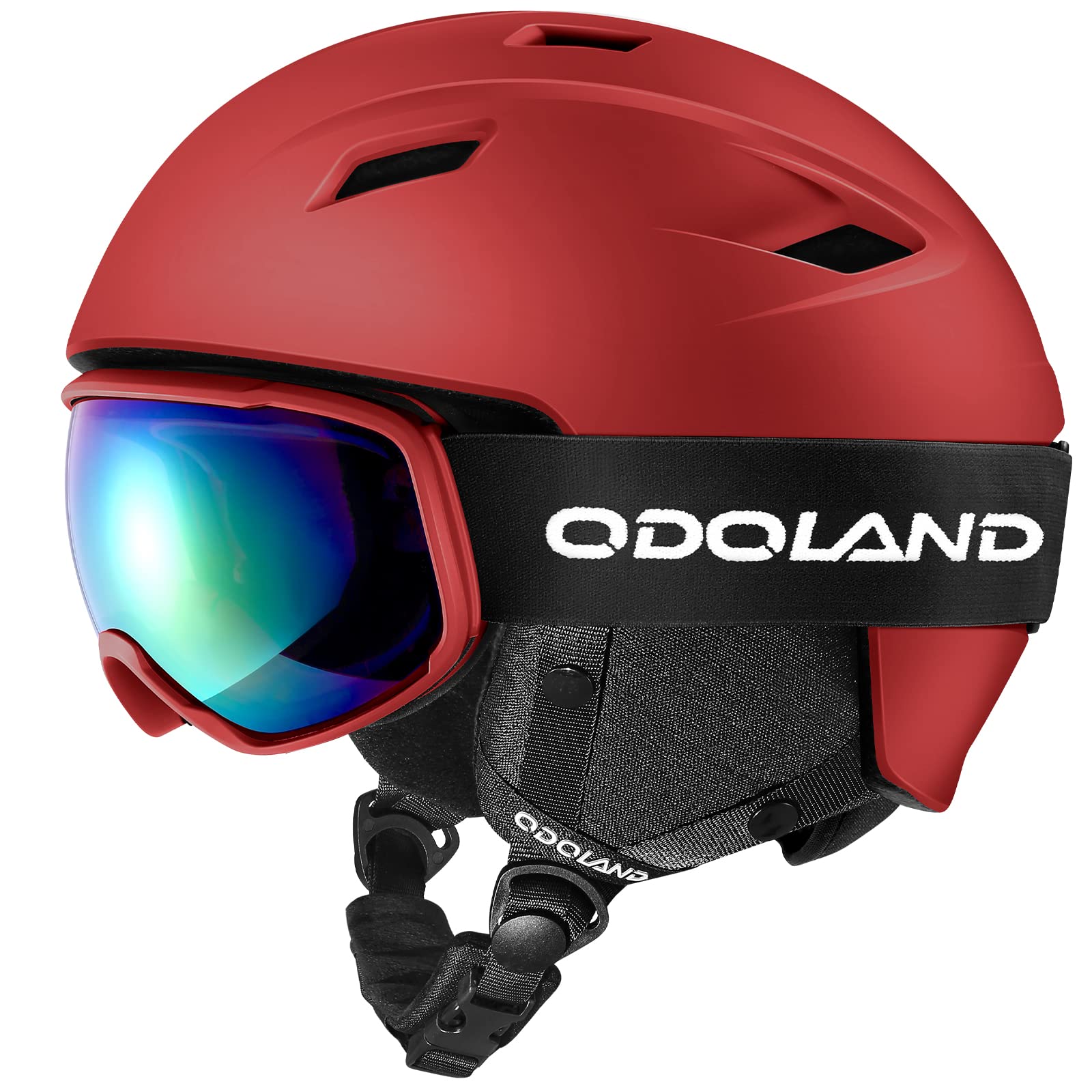 Odoland Ski Helmet Set with Snowboard Dial Size Glasses Double Spherical Impact UV and Size M Goggles, Helmet, Adjustment, Compatible, Lens,
Odoland Ski Helmet Set with Snowboard Dial Size Glasses Double Spherical Impact UV and Size M Goggles, Helmet, Adjustment, Compatible, Lens,