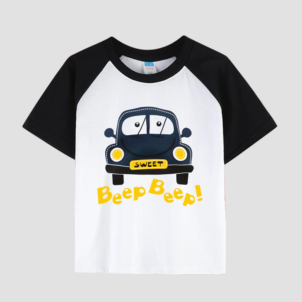 Детская футболка с коротким рукавом и вставным плечом, хлопковая ткань, повседневный модный топ для мальчиков на лето 150cm
Детская футболка с коротким рукавом и вставным плечом, хлопковая ткань, повседневный модный топ для мальчиков на лето 150cm