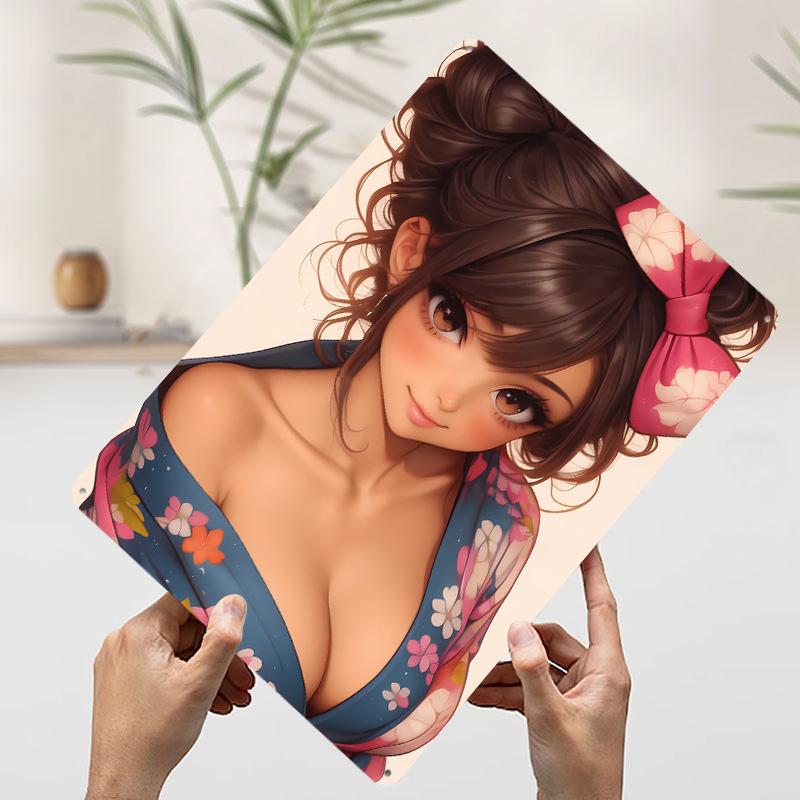 Anime Girl in Kimono Poster Customized Wall Art Vintage Metal Signs Retro Tin Plaque for Man Cave Office Decor Setup Decorations 7.9x11.8In(20x30cm)
Anime Girl in Kimono Poster Customized Wall Art Vintage Metal Signs Retro Tin Plaque for Man Cave Office Decor Setup Decorations 7.9x11.8In(20x30cm)
