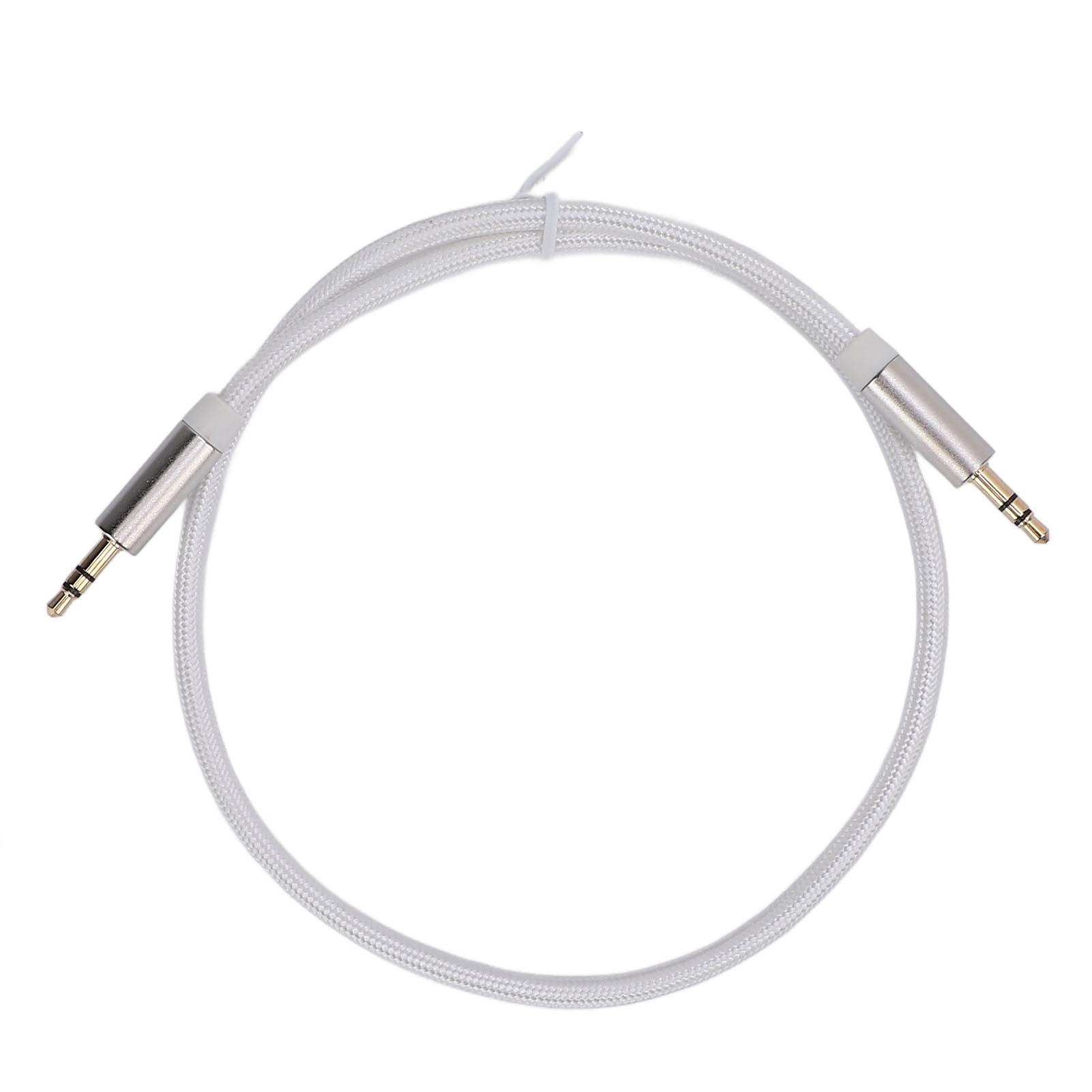 3.5mm Cable M to 3.5SP Nylon Pure Copper Plug and Play Stable Transfer for Phone Tablet Headphone 0.5m / 1.6ft
3.5mm Cable M to 3.5SP Nylon Pure Copper Plug and Play Stable Transfer for Phone Tablet Headphone 0.5m / 1.6ft