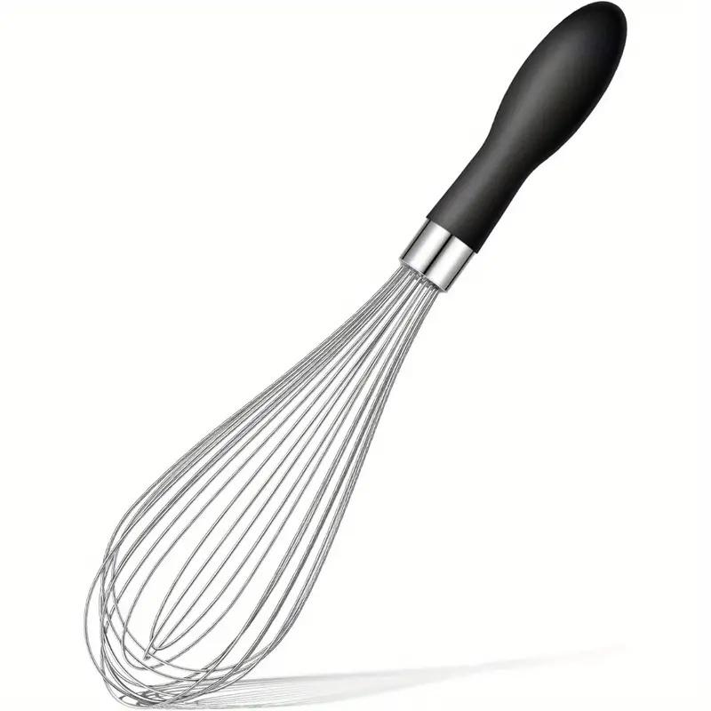 1pc Premium Stainless Steel Whisk - Ergonomic Soft-Grip Silicone Handle, Extra-Thick and Ultra-Durable for Blending, Beating, Wh чёрный
1pc Premium Stainless Steel Whisk - Ergonomic Soft-Grip Silicone Handle, Extra-Thick and Ultra-Durable for Blending, Beating, Wh чёрный