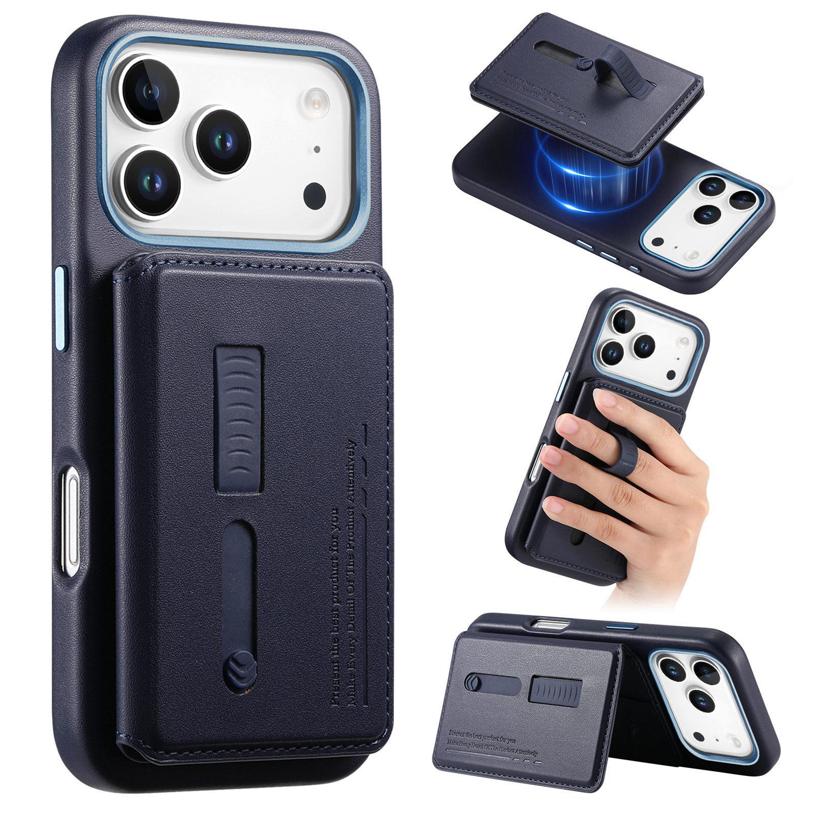 Luxury 2 in 1 Detachable Magnetic Leather Wallet Cards Solt Case for iPhone 17 Pro Max 16 Plus 15 14 13 12 Wristband Bag Cover iPhone 15 Pro Max темно-синього кольору
Luxury 2 in 1 Detachable Magnetic Leather Wallet Cards Solt Case for iPhone 17 Pro Max 16 Plus 15 14 13 12 Wristband Bag Cover iPhone 15 Pro Max темно-синього кольору