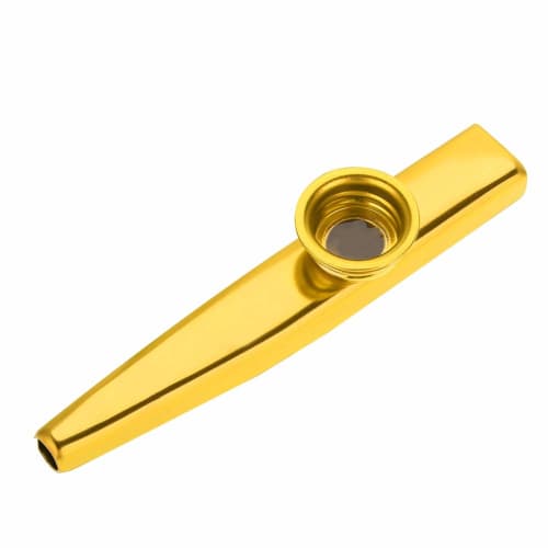Aluminum Kazoo for Music Lovers, Humming and Solo Playing, Perfect for Bands and Party Accompaniment (Gold)
Aluminum Kazoo for Music Lovers, Humming and Solo Playing, Perfect for Bands and Party Accompaniment (Gold)