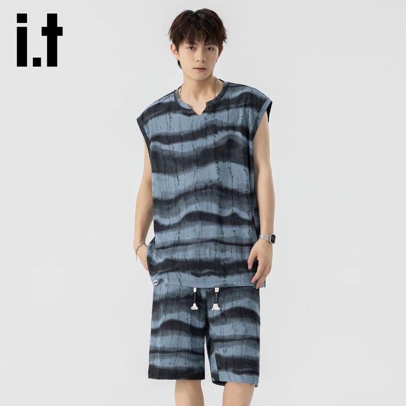 Izzueit Men s Ice Silk Sports Vest & Shorts Set 2XL
Izzueit Men s Ice Silk Sports Vest & Shorts Set 2XL