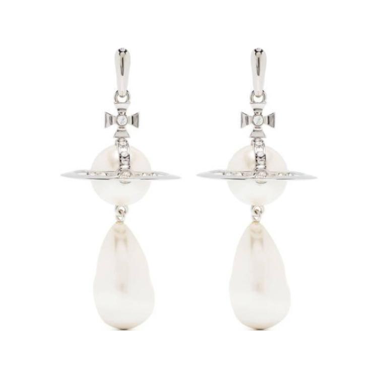 Vivienne Westwood Aleska Solid Design Pearl Earrings Women earrings White 6203008002P103 Basic Packaging-Dust Bag+Box
Vivienne Westwood Aleska Solid Design Pearl Earrings Women earrings White 6203008002P103 Basic Packaging-Dust Bag+Box